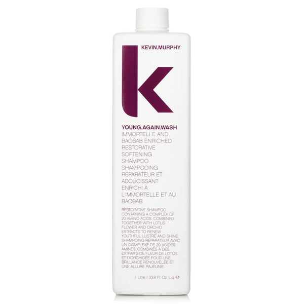 Young.again.wash: Immortelle & Baobab Restorative Shampoo - For Dry, Brittle Hair