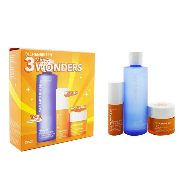 3 Mega Wonders Set: Brightening Skincare Trio - 3pcs