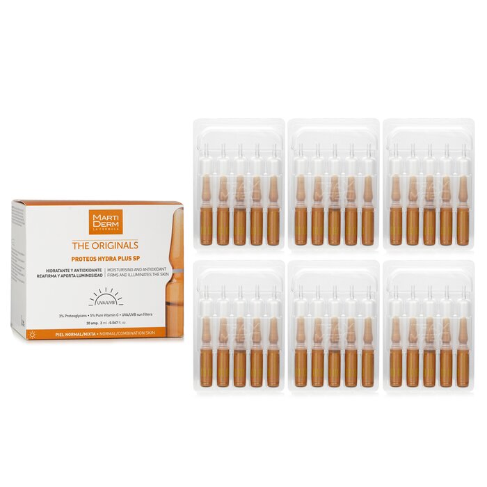 Proteos Hydra Plus Sp Ampoules (for Normal/ Combination Skin) - 30 Ampoulesx2ml